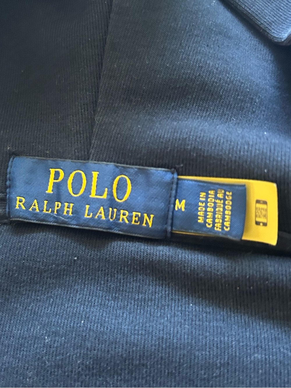 Unisex Polo Ralph Lauren Navy Full-Zip Hoodie - Picture 6 of 8